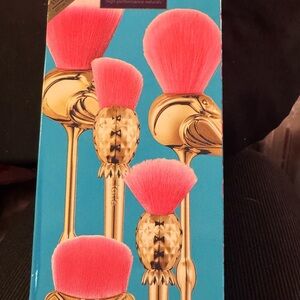 tarte Pink and Gold Makeup Brush Set